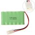 Batería Recargable Ni-MH Alta Capacidad 7.2V AA 1800mAh Eco-amigable para Dispositivos Electrónicos