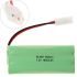 Batería recargable 7.2V AA Ni-MH 1800mAh para juguetes batería ecológica de alta capacidad y larga duración