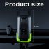 Luces de Bicicleta 2x T6 2400 Lúmenes USB Recargable Alto Brillo Seguridad en Ciclismo Seis Modos de Luz