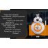 Nuevo RC robot BB-8 Star Wars de 205 cm con rotación 360° y suspensión magnética para diversión de niños