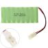Batería Recargable Ni-MH 9.6V AA 1800mAh Alta Duración Sostenible para Juguetes y Mandos a Distancia
