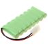 Batería Recargable Ni-MH 9.6V AA 1800mAh Alta Duración Sostenible para Juguetes y Mandos a Distancia