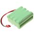 Batería Recargable Ni-MH 9.6V AAA 800mAh Alta Capacidad Ecológica para Gadgets del Hogar y Modelismo
