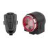 ANTUSI A8 Luz Trasera LED Bicicleta con Alarma Antirrobo Freno Automático Seguridad y Aventura al Aire Libre