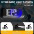 Luz Delantera Bicicleta 9 LEDs Potente Recargable Tipo-C, Impermeable para Seguridad Ciclismo
