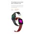 ET540 Glucosa en sangre ECG Temperatura corporal Presión arterial Oxígeno en sangre Frecuencia cardíaca Llamada Bluetooth Smartwatch Fitness Tracker
