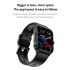 ET540 Glucosa en sangre ECG Temperatura corporal Presión arterial Oxígeno en sangre Frecuencia cardíaca Llamada Bluetooth Smartwatch Fitness Tracker