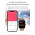ET540 Glucosa en sangre ECG Temperatura corporal Presión arterial Oxígeno en sangre Frecuencia cardíaca Llamada Bluetooth Smartwatch Fitness Tracker
