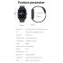 ET540 Glucosa en sangre ECG Temperatura corporal Presión arterial Oxígeno en sangre Frecuencia cardíaca Llamada Bluetooth Smartwatch Fitness Tracker