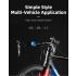 Timbre de Ciclismo ROCKBROS 110 dB Sonido Potente Impermeable y Gel de Sílice Seguridad Urbana y de Montaña