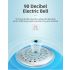 Timbre de Ciclismo ROCKBROS 110 dB Sonido Potente Impermeable y Gel de Sílice Seguridad Urbana y de Montaña