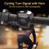 CarryBright CBX4 Luz de Señal de Giro para Bicicleta Bocina Impermeable Carga USB Accesorios Ciclismo