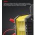Cargador FOXSUR portátil para baterías 12V 24V con carga automática de 7 etapas para AGM y LiFePO4 fácil de usar