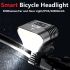 Mangeleyes M5 Luz de Bicicleta de Montaña 5000 Lúmenes USB Recargable Impermeable para Ciclismo Nocturno