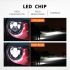 Faros delanteros LED CO LIGHT 7 pulgadas para Jeep Wrangler y Lada Niva diseño elegante luces DRL visibilidad