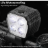 Faro Bocina Bicicleta USB Recargable 2-en-1 | Luz Delantera LED 120dB | Seguridad Ciclismo Accesorios MTB