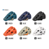 Casco de Bicicleta BATFOX Ligero Ajustable con Tecnología en Molde para Hombres Mujeres Colores Vibrantes