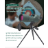 Telescopio terrestre con Zoom 25-75x60, lente ED, Monocular potente, telescopio de prisma Bak4 para acampar al aire libre, observación de aves