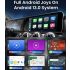 CarlinKit Dispositivo de TV inteligente CarPlay Ai Box Android 13 con Procesador 8 núcleos y YouTube Netflix