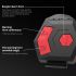Bocina para bicicleta CarryBright CBH3 120dB con alarma antirrobo recargable por USB diseño ergonómico