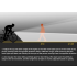Luces delantera bicicleta Nitebeam 30W iluminación potente control remoto inalámbrico seguridad ciclista robusta