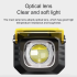 Luces delantera bicicleta Nitebeam 30W iluminación potente control remoto inalámbrico seguridad ciclista robusta
