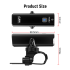TOWILD CL600 luz frontal para bicicleta LED recargable USB alta luminosidad 2000mAh resistente al agua