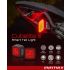 Enfitnix Cubelite III luz trasera ultrabrillante 30 lúmenes con carga USB seguridad ciclismo nocturno