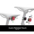Enfitnix Cubelite III luz trasera ultrabrillante 30 lúmenes con carga USB seguridad ciclismo nocturno