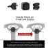 Enfitnix Cubelite III luz trasera ultrabrillante 30 lúmenes con carga USB seguridad ciclismo nocturno