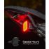 Enfitnix Cubelite III luz trasera ultrabrillante 30 lúmenes con carga USB seguridad ciclismo nocturno