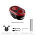 Luz trasera inteligente CYCLAMI CY200 con sensor de freno alta visibilidad e impermeable IPX6 para ciclismo seguro