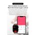 Reloj inteligente E500 de glucosa en sangre para hombres, Monitor de ECG, presión arterial, temperatura corporal, reloj inteligente IP68, rastreador de actividad física resistente al agua
