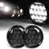 Faro LED motocicleta 7 pulgadas luz diurna DRL luz blanca 6000K ideal Harley Jeep iluminación todoterreno IP67