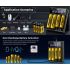 Cargador Inteligente de Batería LCD USB con pantalla LCD de carga para baterías 18650 de litio y Ni-MH AA AAA