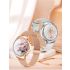 ET390 Smart Watch Mujeres AMOLED 360*360 ECG HD Pantalla Frecuencia cardíaca Bluetooth Llamadas SmartWatch impermeable