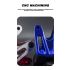 EVOSID Vástago Bicicleta 31.6mm Aleación Aluminio MTB Ciclismo Potencia Corta Ligero Negro Azul