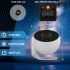 Luz nocturna Proyector de galaxia con rotación 360°, lámpara de planetario 12 en 1 para una experiencia inmersiva