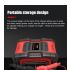 Cargador de batería FOXSUR 20A portátil para coche camión 12V 24V AGM LiFePO4 con carga en 7 etapas versátil