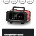 Cargador de batería FOXSUR 20A portátil para coche camión 12V 24V AGM LiFePO4 con carga en 7 etapas versátil