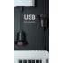 Luz Trasera Inteligente Bicicleta Auto Inicio Parada Freno IPX6 Impermeable Carga USB Seguridad Ciclismo LED