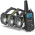 Collar de entrenamiento para perros con pantalla LCD y control remoto impermable niveles ajustables y vibración