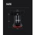 Luz Trasera Inteligente Bicicleta Auto Inicio Parada Freno IPX6 Impermeable Carga USB Seguridad Ciclismo LED