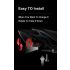 Luz Trasera Inteligente Bicicleta Auto Inicio Parada Freno IPX6 Impermeable Carga USB Seguridad Ciclismo LED