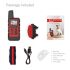 Collar impermeable recargable con beep y vibración niveles ajustables herramienta de entrenamiento para perros