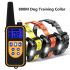 Nuevo collar eléctrico de entrenamiento para perros impermeable 800 yardas con pantalla LCD vibración y sonido