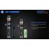 JETBeam JET-RRT01 con XP-L linterna EDC compacta 950 lúmenes ideal para senderismo y uso diario larga duración