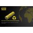 Batería recargable NITECORE NL2150 5000mAh 3.6V ligera de alto rendimiento ideal para linternas y dispositivos
