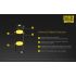 Batería recargable NITECORE NL1834R 18650 3400mAh con Micro-USB alta capacidad para linternas y más