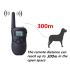 Collar de Entrenamiento para Perros 300M Impermeable con Control Remoto y Modos Ajustables para Todas las Razas